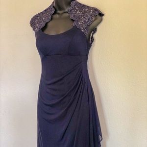 Navy Blue Formal Dress